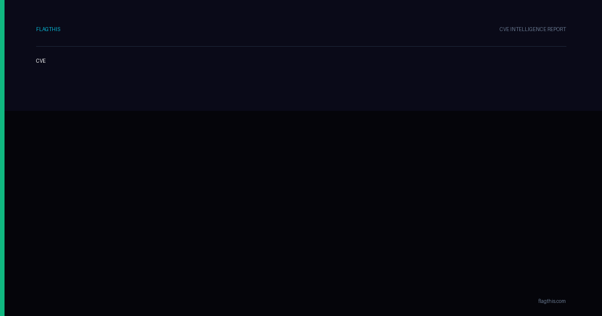 FlagThis | CVE CVE-2026-5430